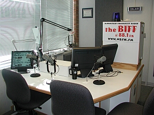 news studio